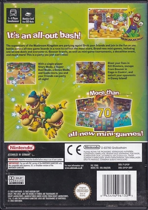 Mario Party 5 - Nintendo GameCube (B Grade) (Genbrug)